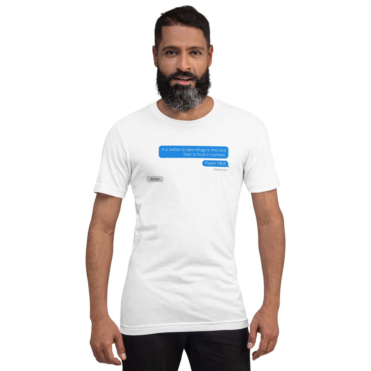 Psalm 118:8 (Devotionals Collection) Unisex t-shirt