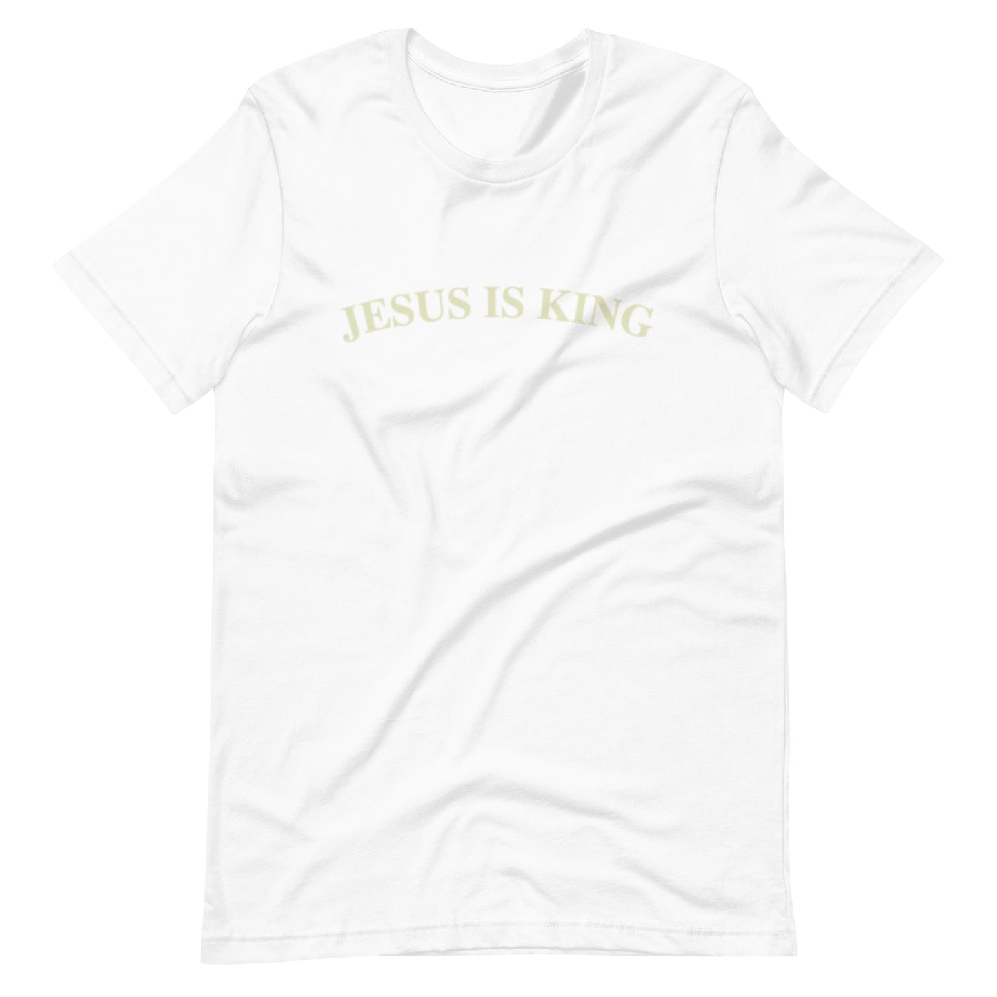 Jesus Is King in Beige (Center City Collection) Unisex t-shirt
