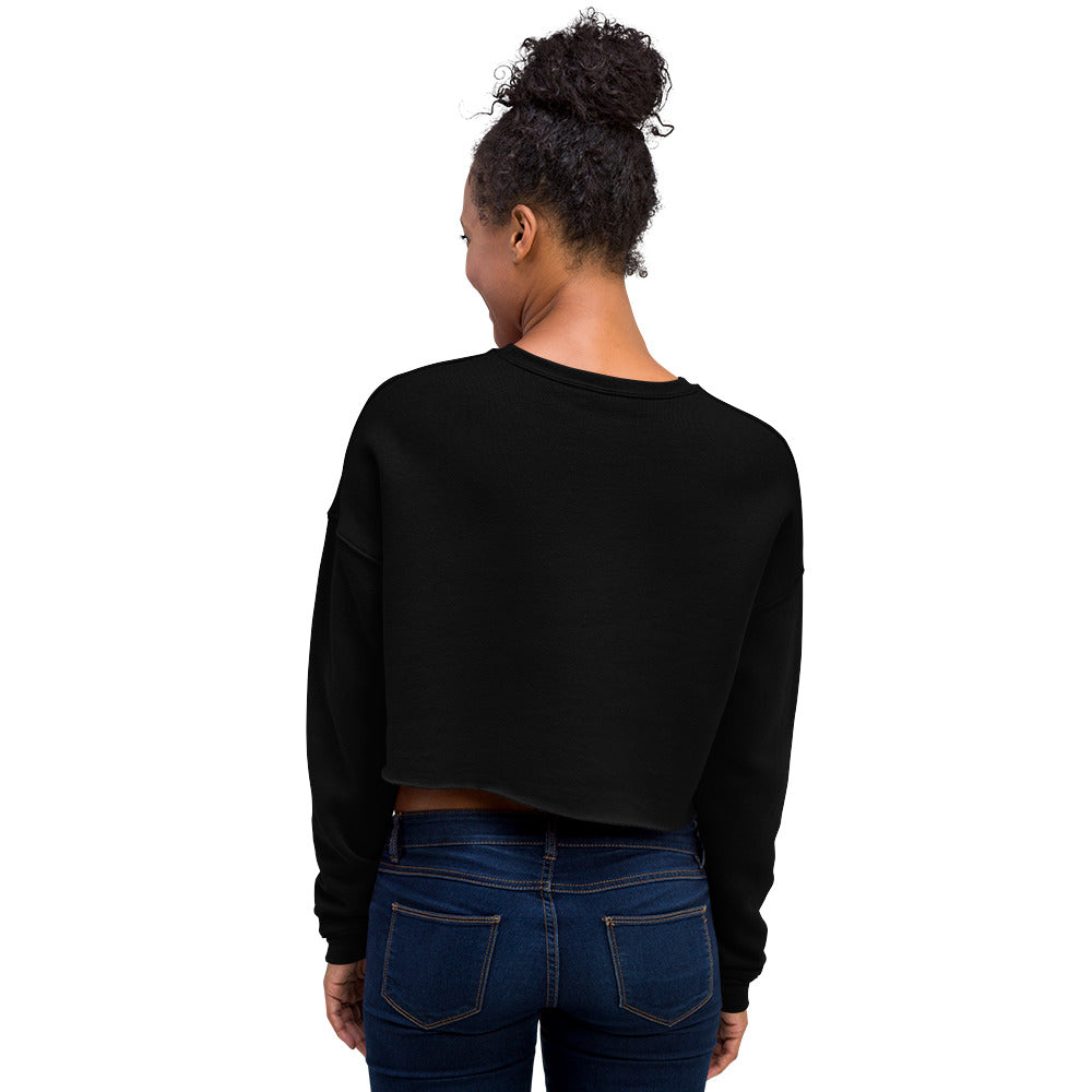 Cross In Bloom (In Bloom Collection) Women's Cropped Sweatshirt