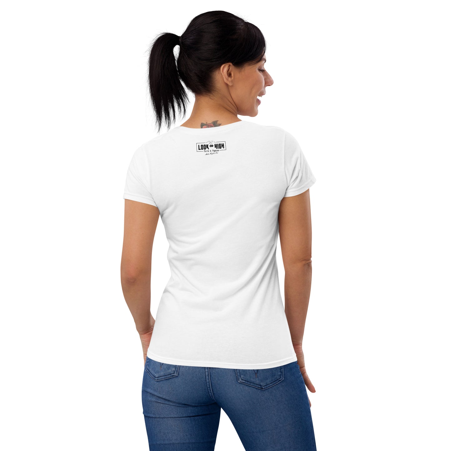 AMEN in Black (The Fighter Collection) Women's Short Sleeve T-shirt