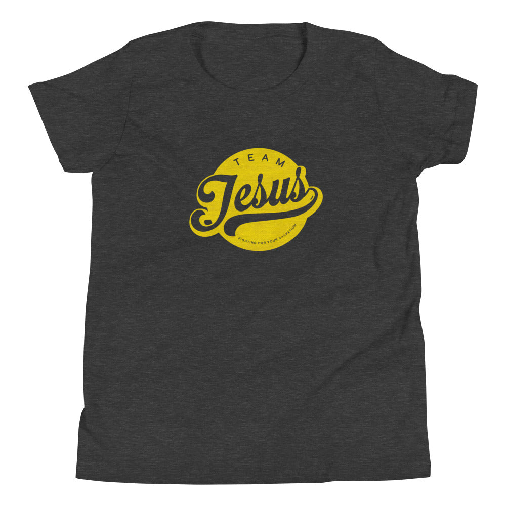 Team Jesus (Gold Crest) Youth Short Sleeve T-Shirt