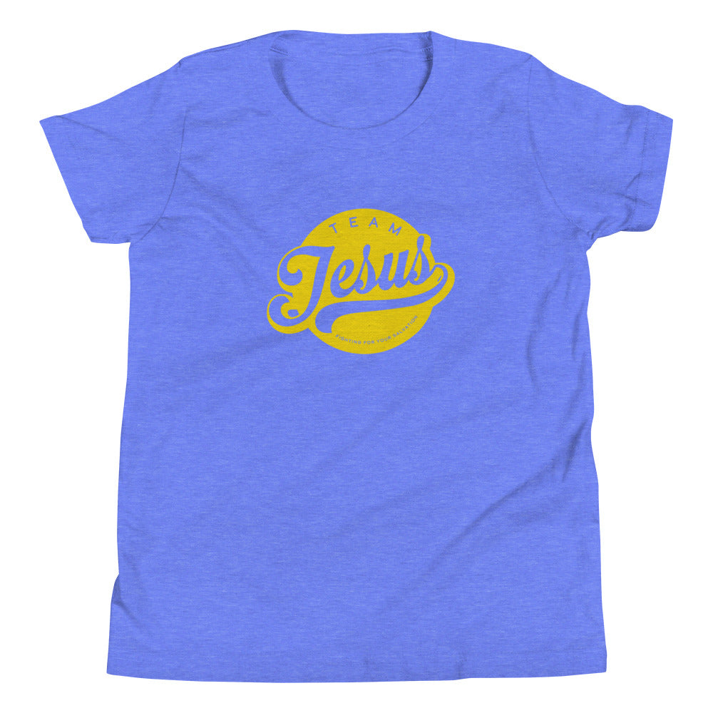 Team Jesus (Gold Crest) Youth Short Sleeve T-Shirt
