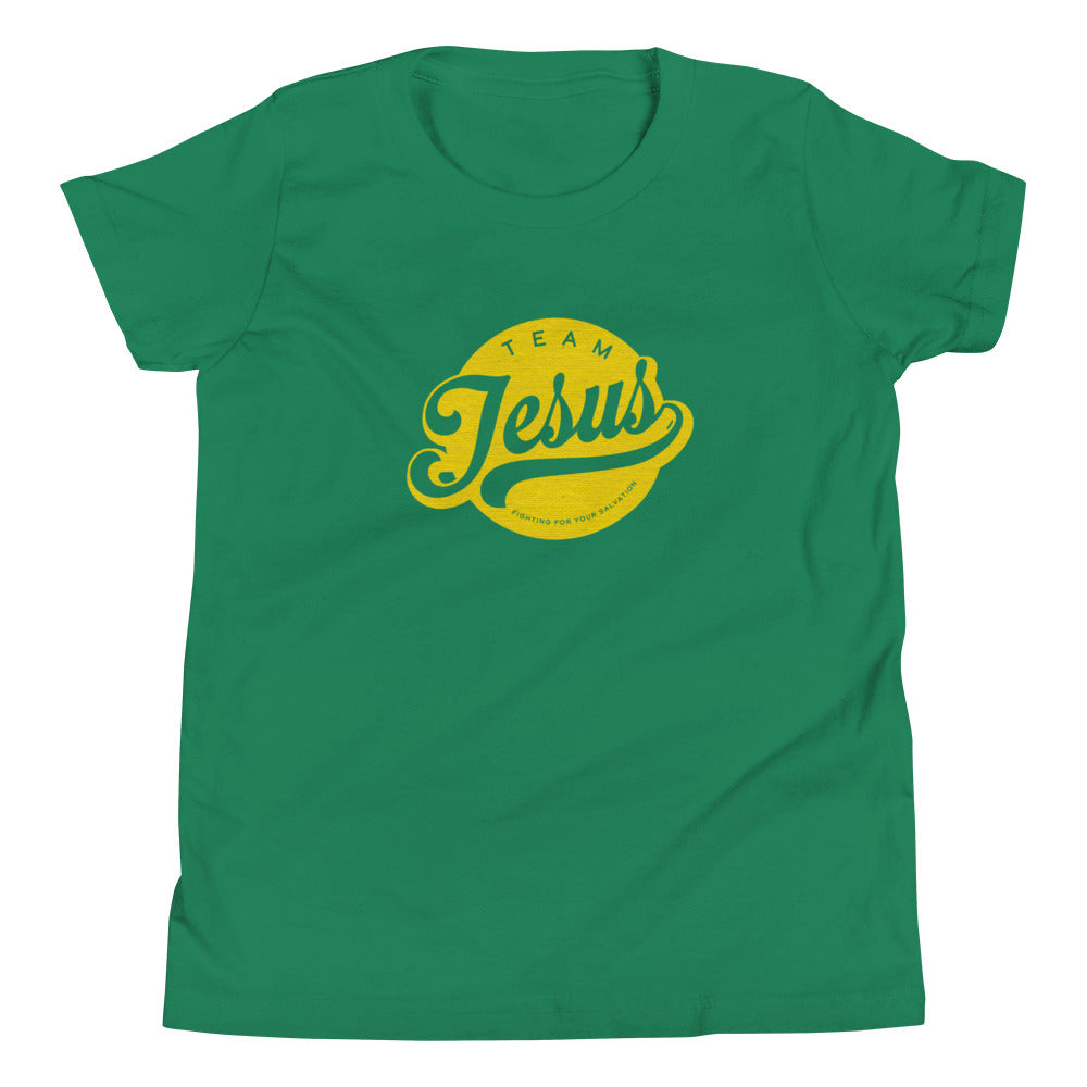 Team Jesus (Gold Crest) Youth Short Sleeve T-Shirt