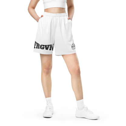 FRGVN in Black (The Fighter Collection) Unisex Mesh Shorts