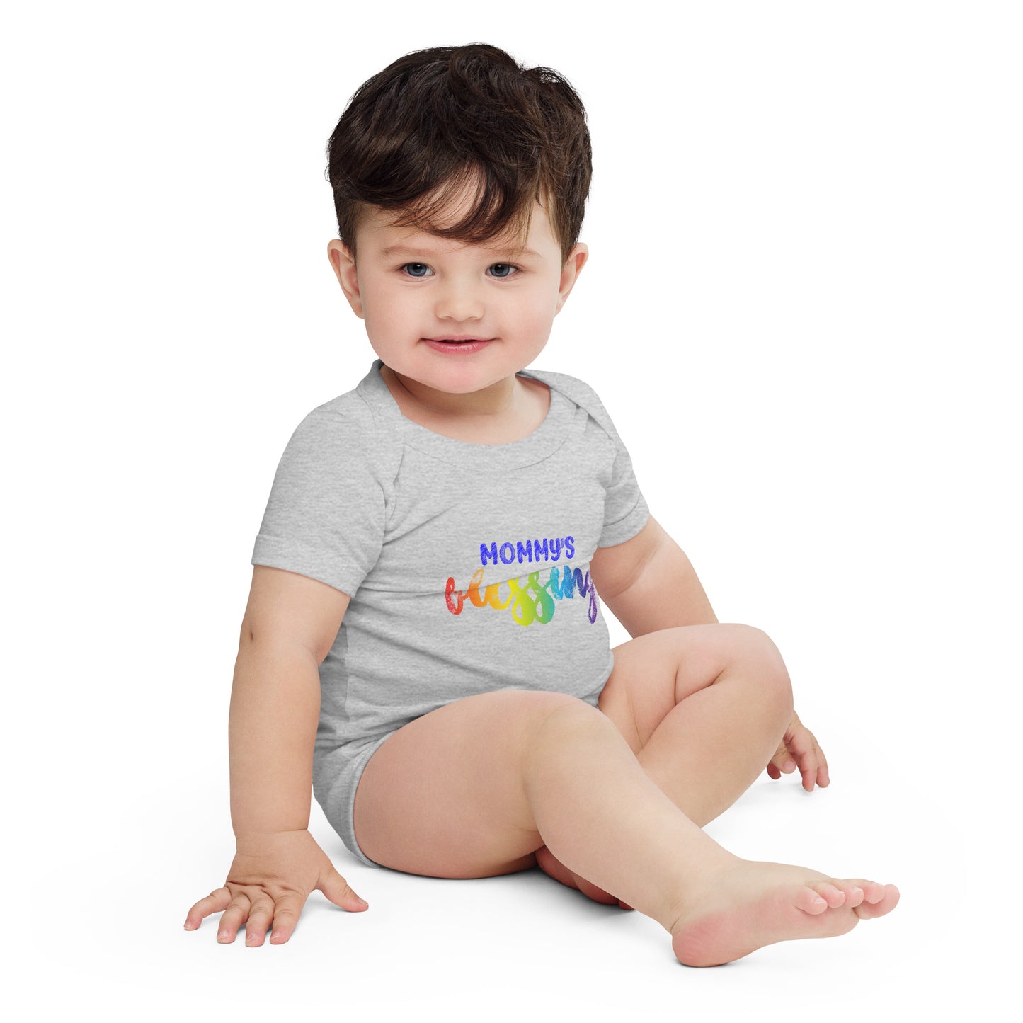 Mommy's Blessing - Baby Boy short sleeve onesie