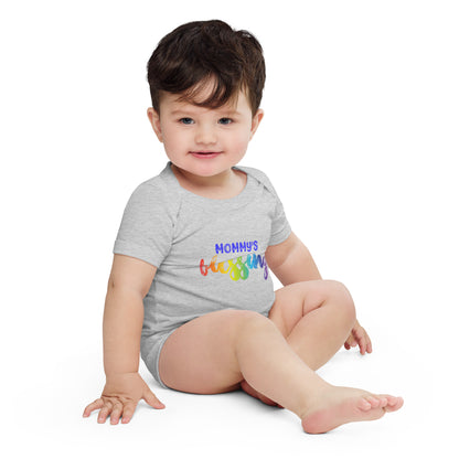 Mommy's Blessing - Baby Boy short sleeve onesie