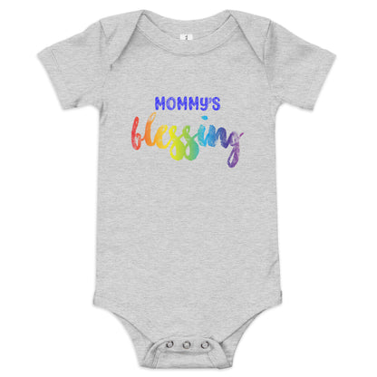 Mommy's Blessing - Baby Boy short sleeve onesie