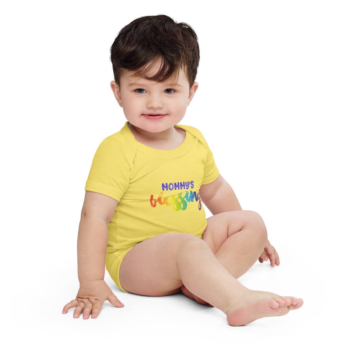 Mommy's Blessing - Baby Boy short sleeve onesie