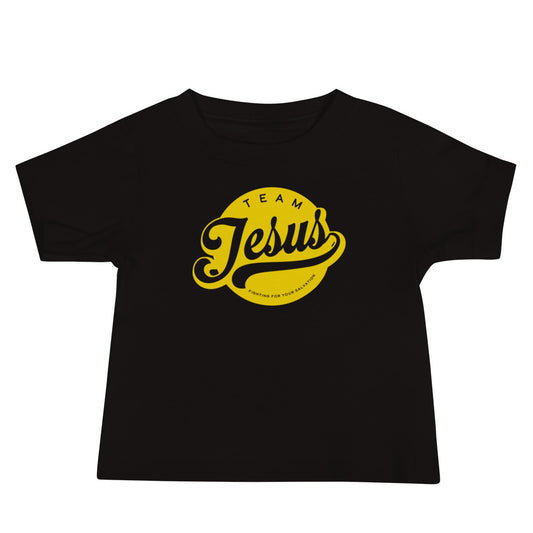 Team Jesus (Gold Crest) Baby Jersey Short Sleeve Tee