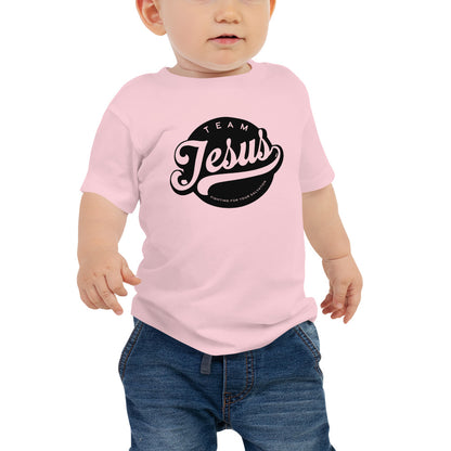 Team Jesus (Black Crest) Baby Jersey Short Sleeve Tee