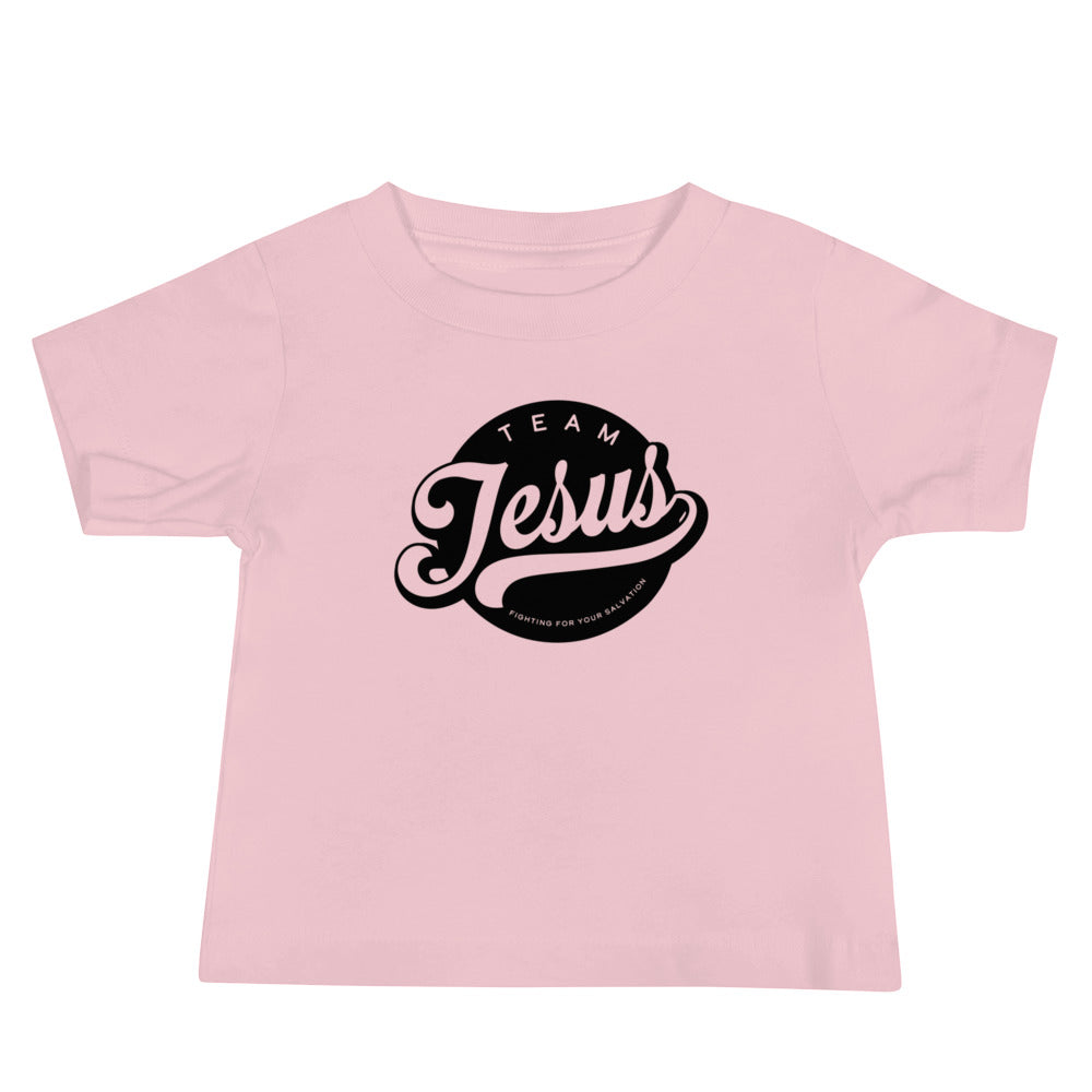 Team Jesus (Black Crest) Baby Jersey Short Sleeve Tee