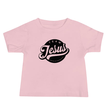 Team Jesus (Black Crest) Baby Jersey Short Sleeve Tee