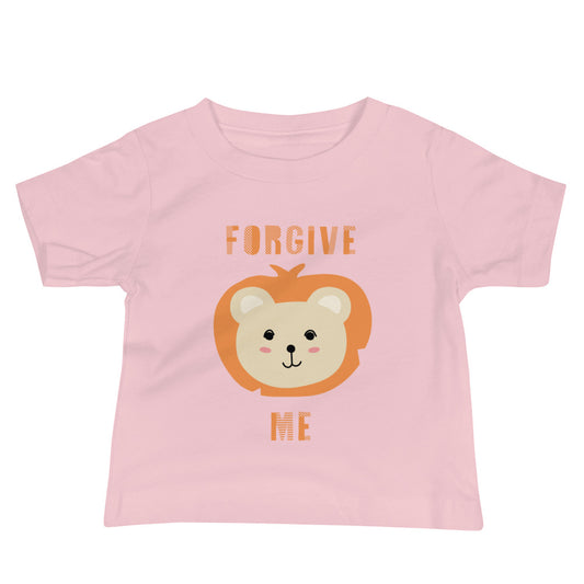 Forgive Me (Lion) Baby Jersey Short Sleeve Tee