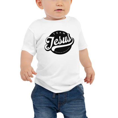 Team Jesus (Black Crest) Baby Jersey Short Sleeve Tee