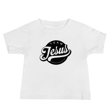 Team Jesus (Black Crest) Baby Jersey Short Sleeve Tee