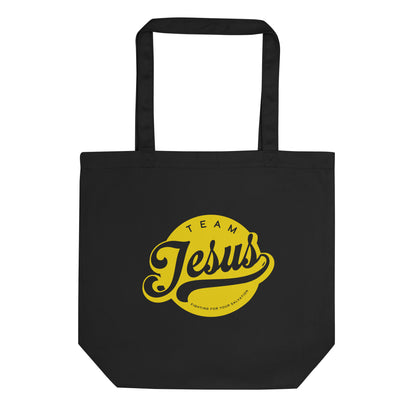 Team Jesus (Gold Crest) Eco Tote Bag