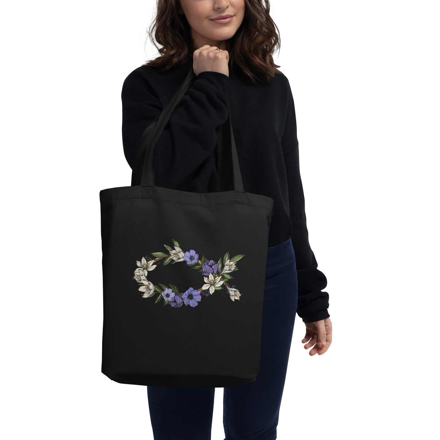 Fish In Bloom (In Bloom Collection) Eco Tote Bag