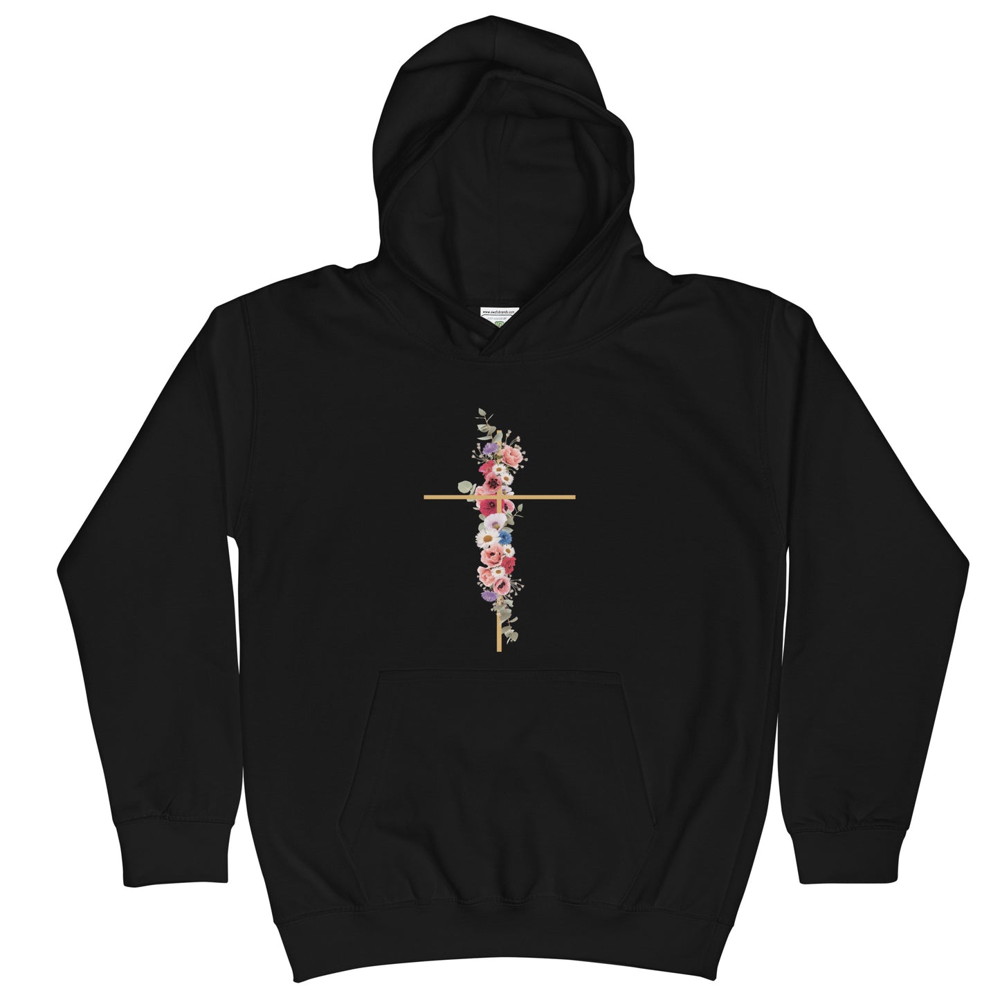 Cross In Bloom (In Bloom Collection) Children's Hoodie