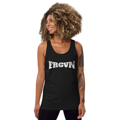 FRGVN in White (The Fighter Collection) Unisex Tank Top