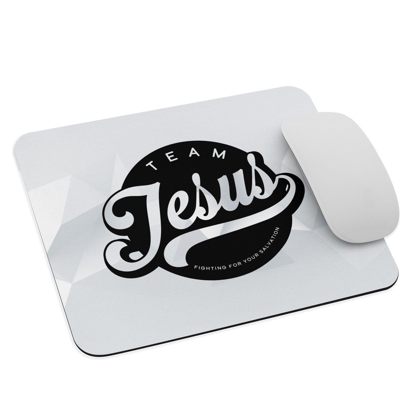 Team Jesus (Black Crest) "Intelligent Design" Mouse Pad