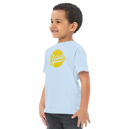 Team Jesus (Gold Crest) Toddler jersey t-shirt