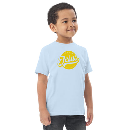 Team Jesus (Gold Crest) Toddler jersey t-shirt