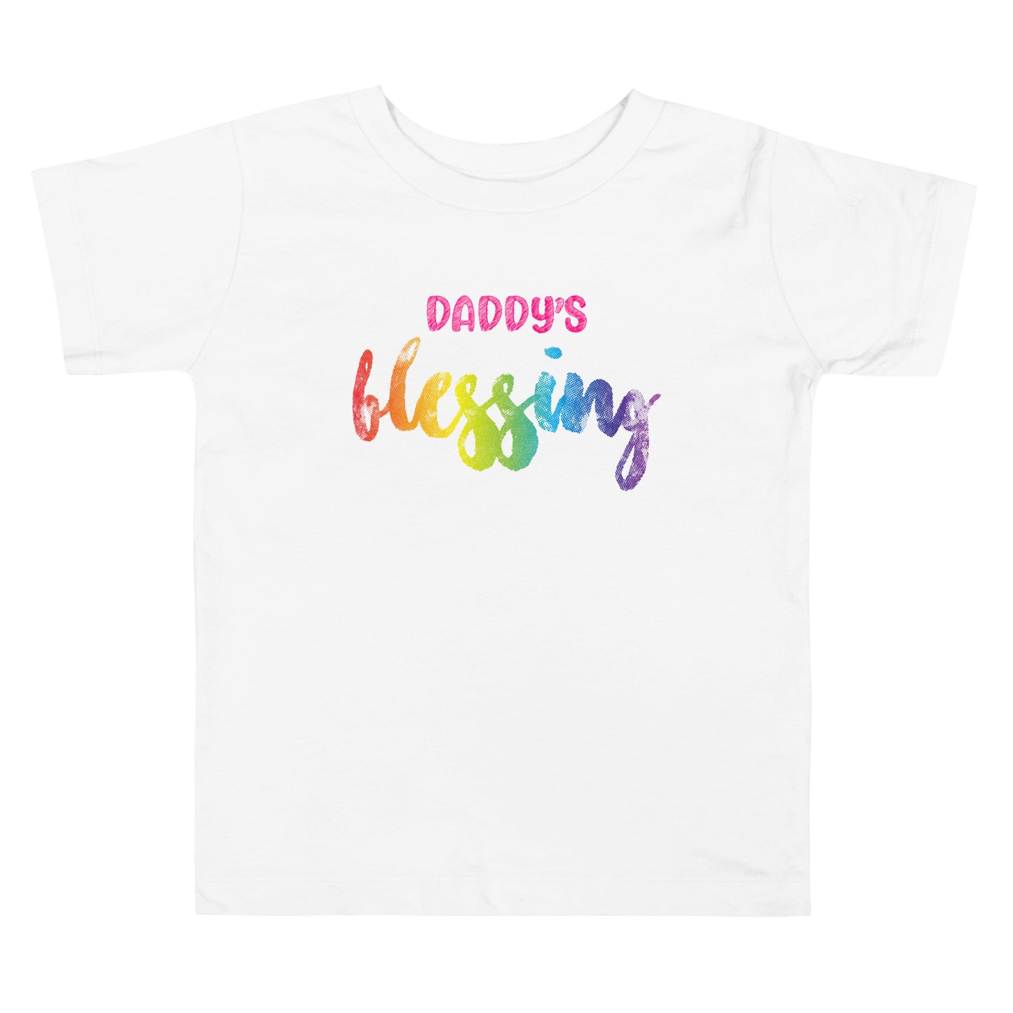 Daddy's Blessing - Girls Toddler Short Sleeve Tee