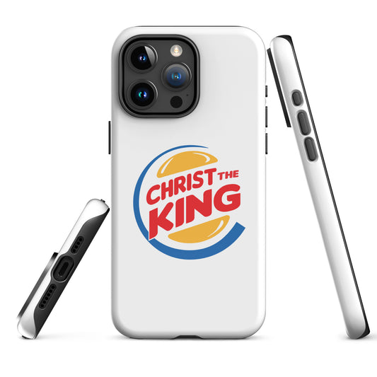 Christ The King (Pop Collection) White Tough Case for iPhone®