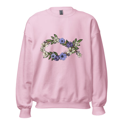 Fish In Bloom (In Bloom Collection) Unisex Sweatshirt