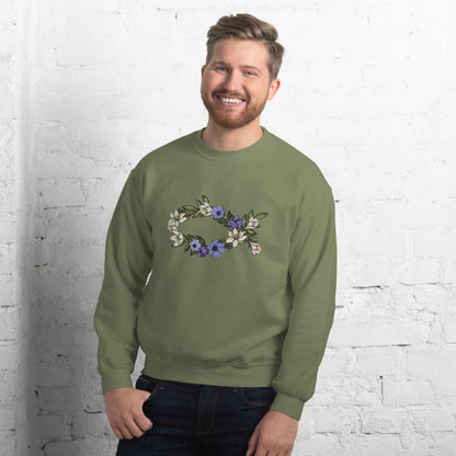 Fish In Bloom (In Bloom Collection) Unisex Sweatshirt