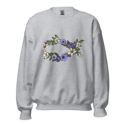 Fish In Bloom (In Bloom Collection) Unisex Sweatshirt