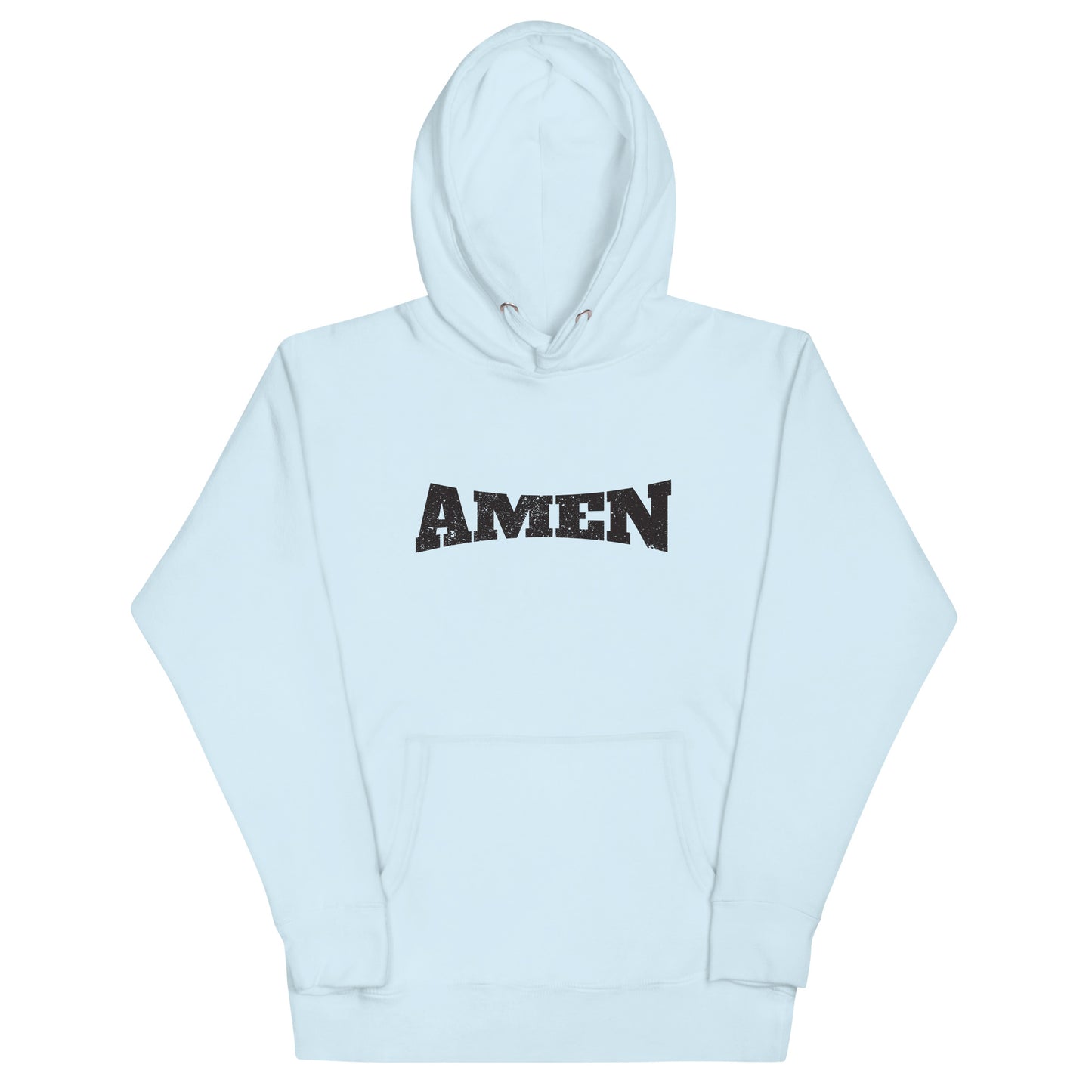 AMEN in Black (The Fighter Collection) Unisex Hoodie