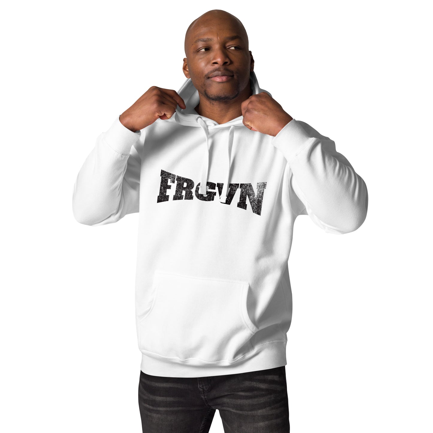 FRGVN in Black (The Fighter Collection) Unisex Hoodie