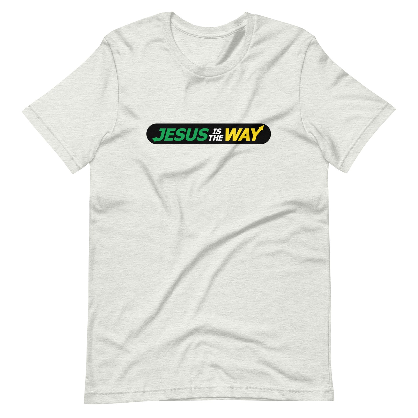 Jesus is the Way (Pop Collection) Bright Unisex T-Shirt