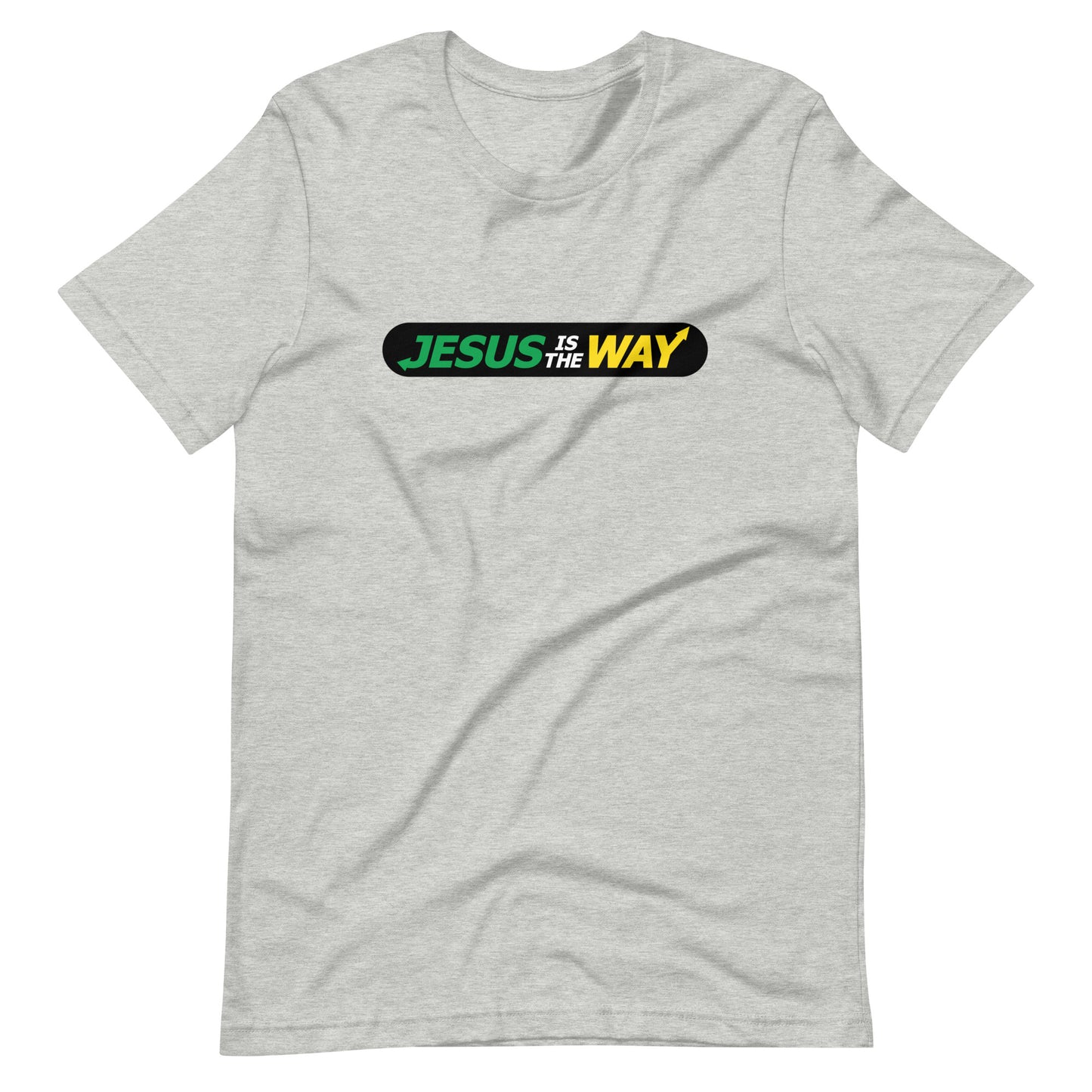 Jesus is the Way (Pop Collection) Bright Unisex T-Shirt