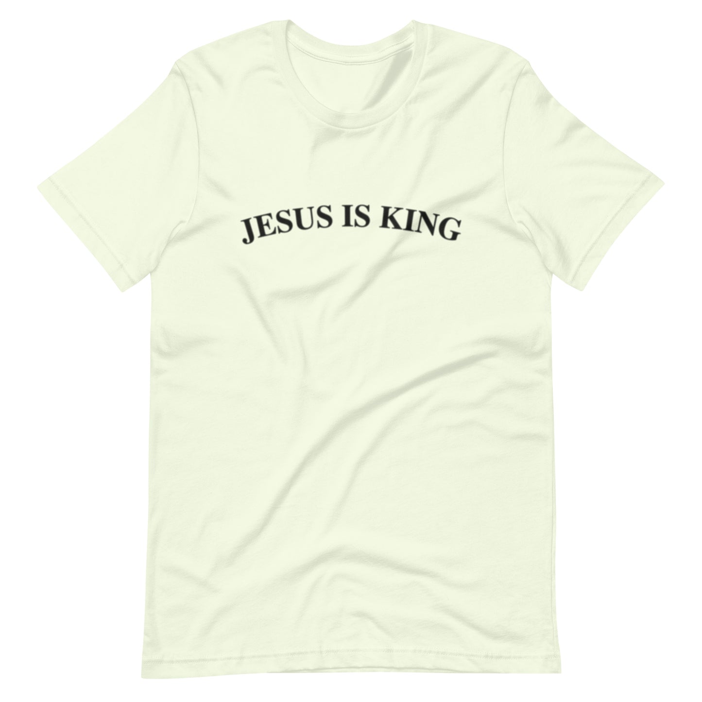 Jesus Is King (Center City Collection) Unisex t-shirt in Black