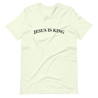 Jesus Is King (Center City Collection) Unisex t-shirt in Black