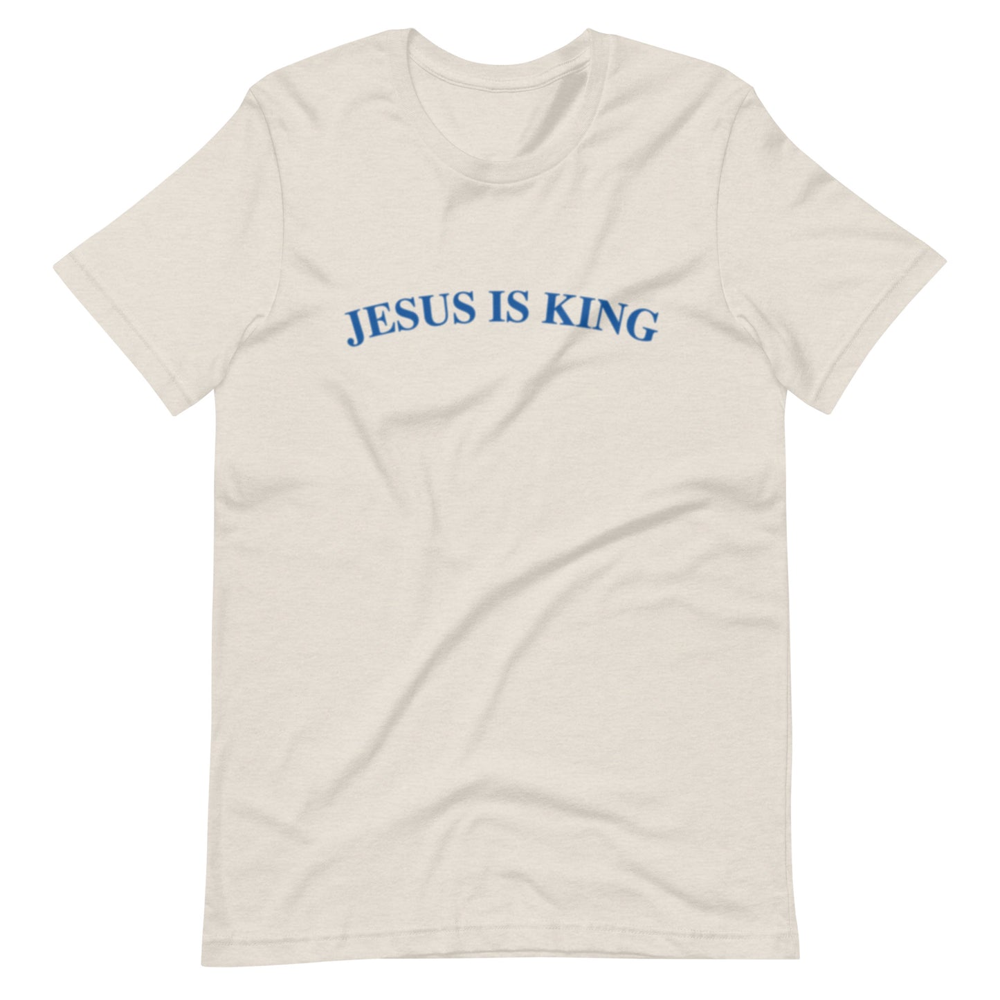 Jesus Is King in Blue (Center City Collection) Unisex t-shirt