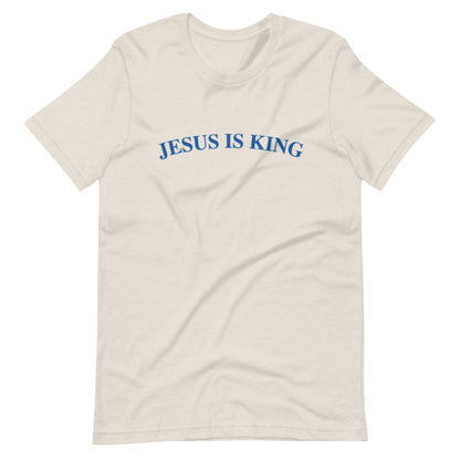 Jesus Is King in Blue (Center City Collection) Unisex t-shirt