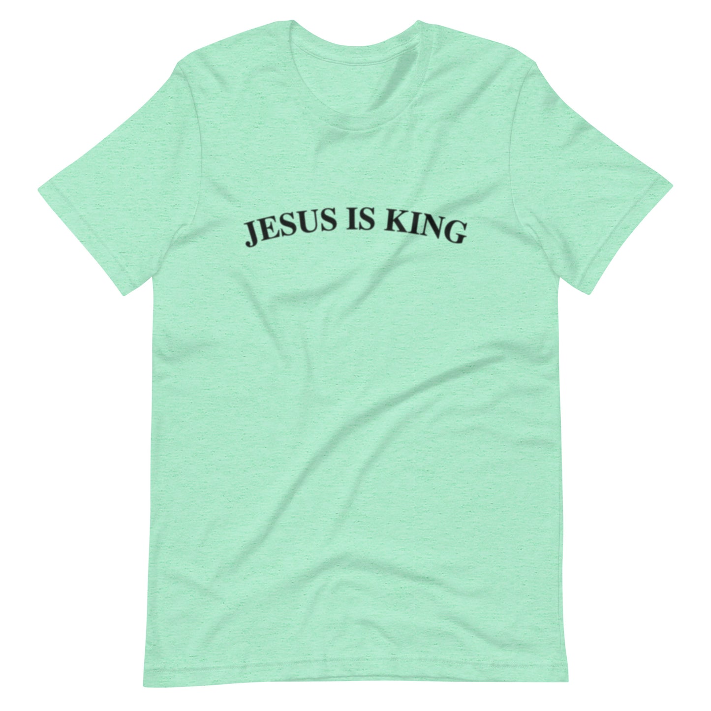 Jesus Is King (Center City Collection) Unisex t-shirt in Black