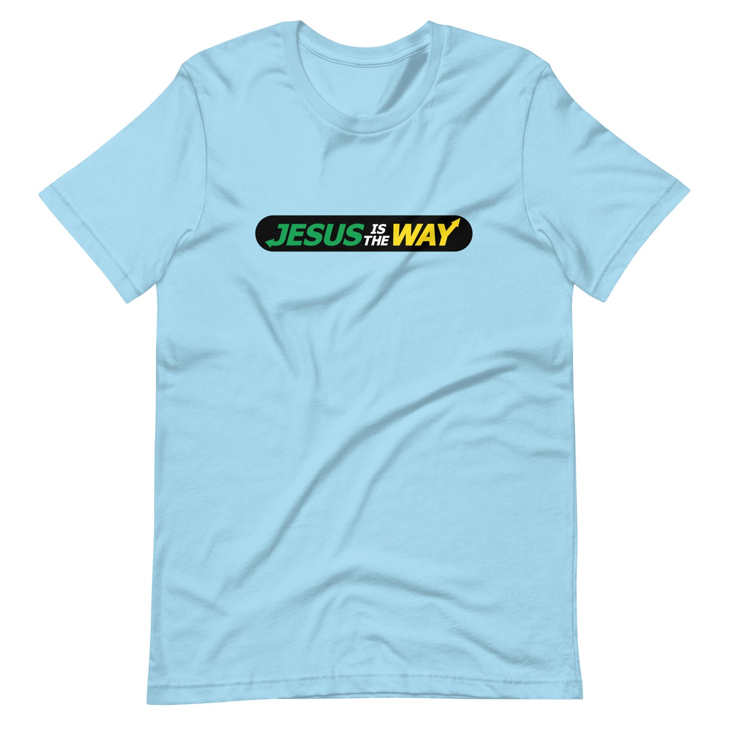 Jesus is the Way (Pop Collection) Bright Unisex T-Shirt