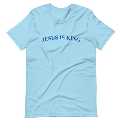 Jesus Is King in Blue (Center City Collection) Unisex t-shirt