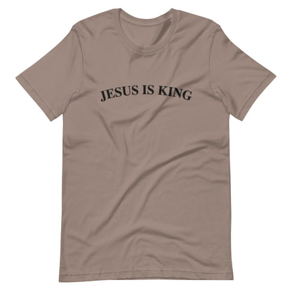 Jesus Is King (Center City Collection) Unisex t-shirt in Black