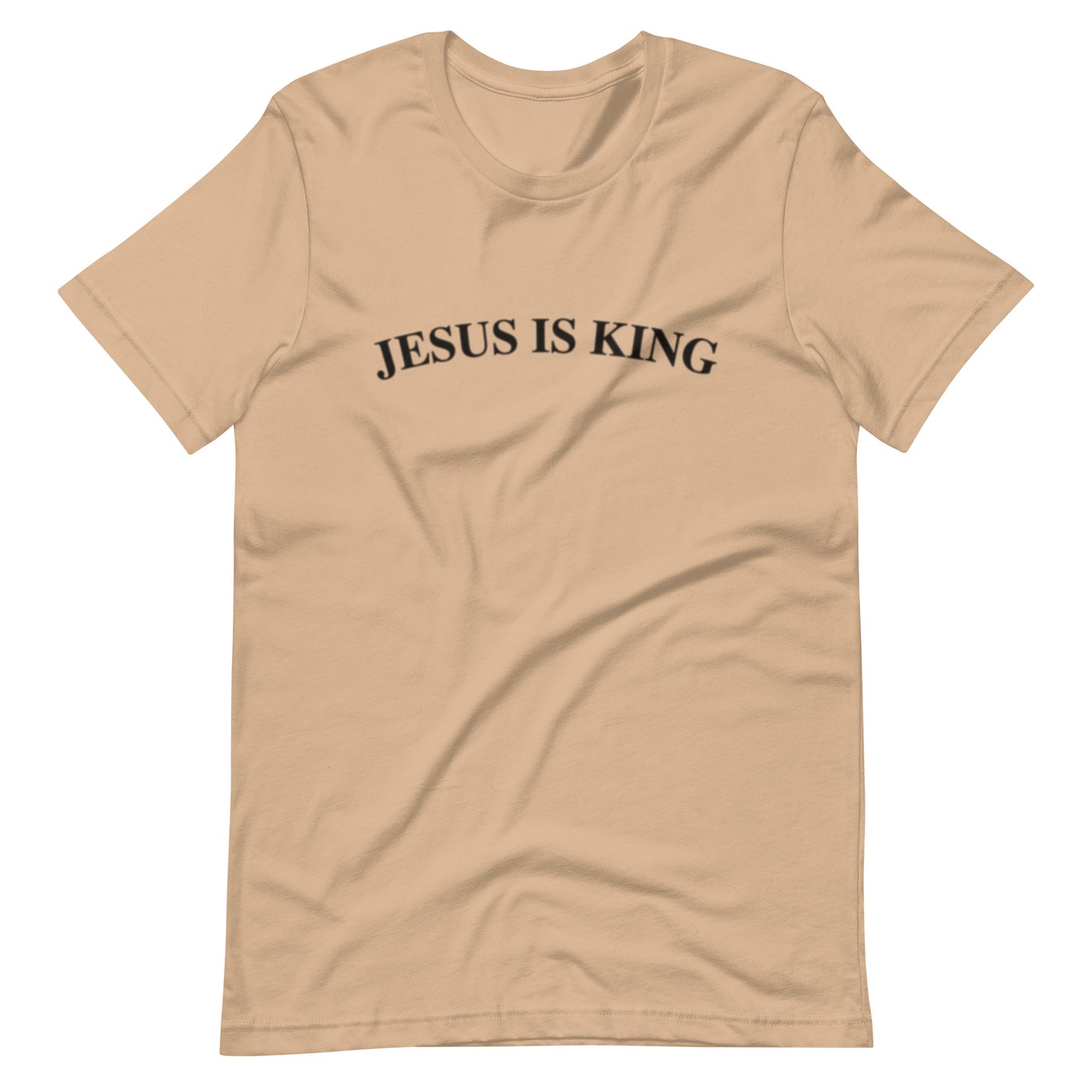 Jesus Is King (Center City Collection) Unisex t-shirt in Black