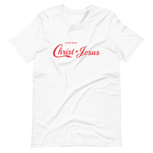 Christ-Jesus (Pop Collection) in Red Unisex T-Shirt