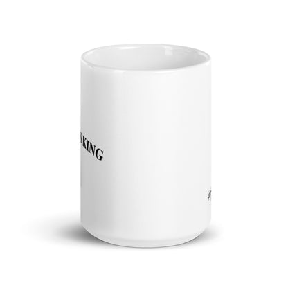 Jesus Is King (Center City Collection) White glossy mug in Black