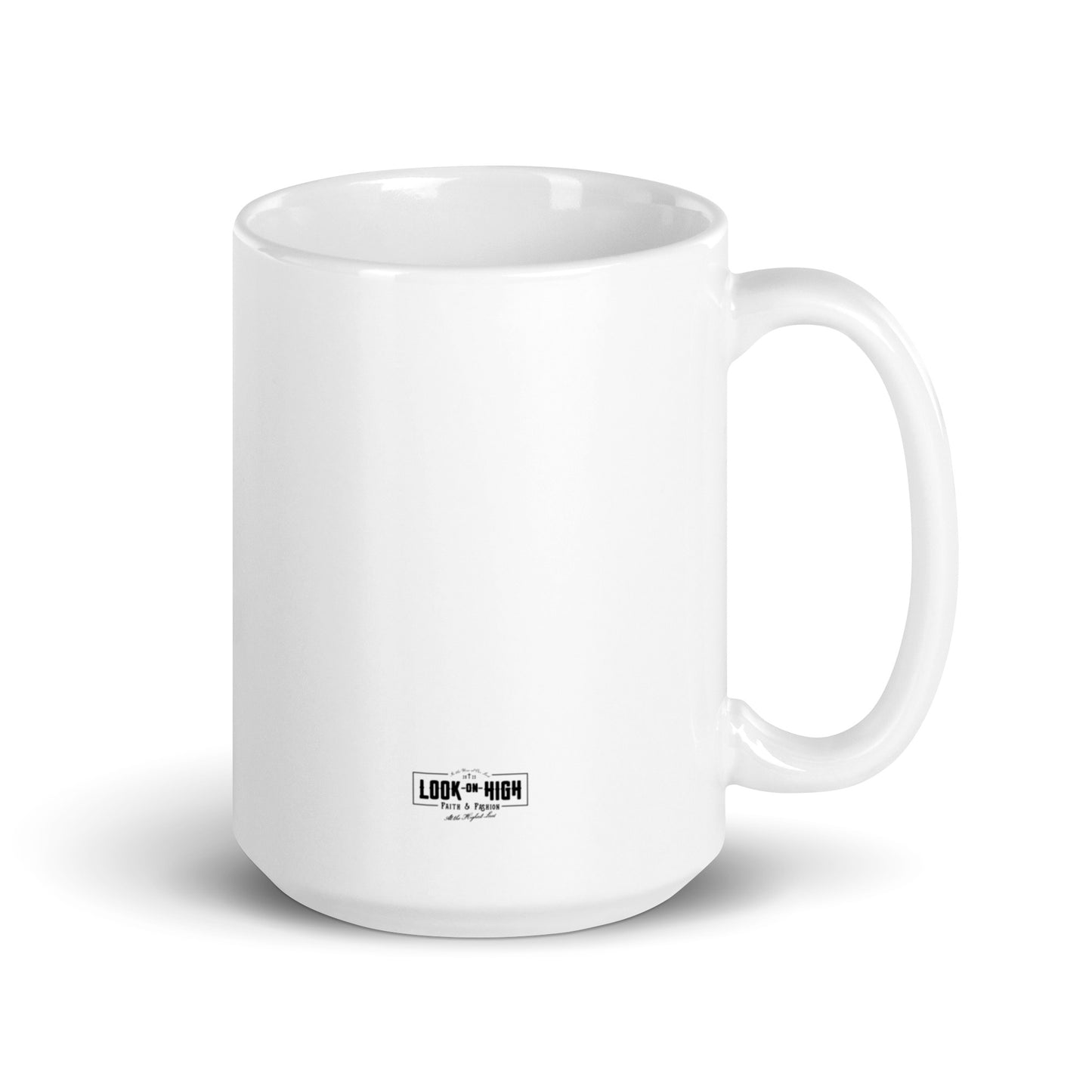 Jesus Is King (Center City Collection) White glossy mug in Black