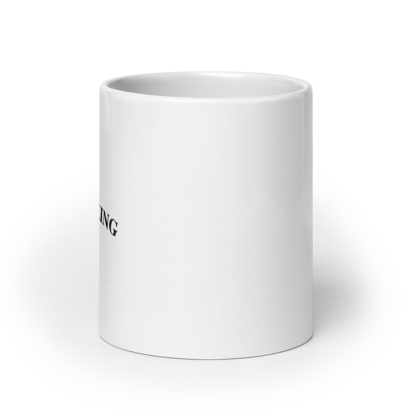 Jesus Is King (Center City Collection) White glossy mug in Black