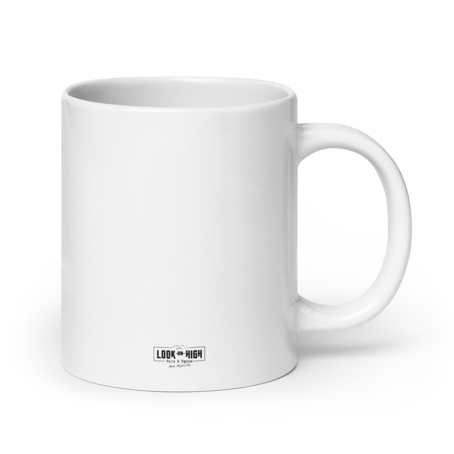 Jesus Is King (Center City Collection) White glossy mug in Black