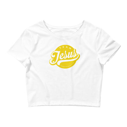 Team Jesus (Gold Crest) Women’s Crop Top